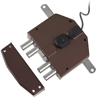 SERRATURA LEGNO APPLICARE ELETTRICA 6823 YALE  POMPA MM 50 M4 TRIPL.SCR E.MM 65 SX