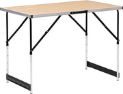 Tavolo pieghevole - 100x73cm - Tavolo da campeggio - Tavolo da festa