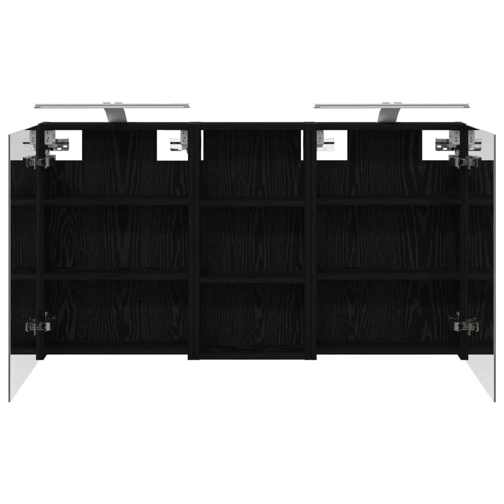 Set di Armadi da Bagno con porta 3 pcs 110 x 10,5 x 60,5 cm 3403721