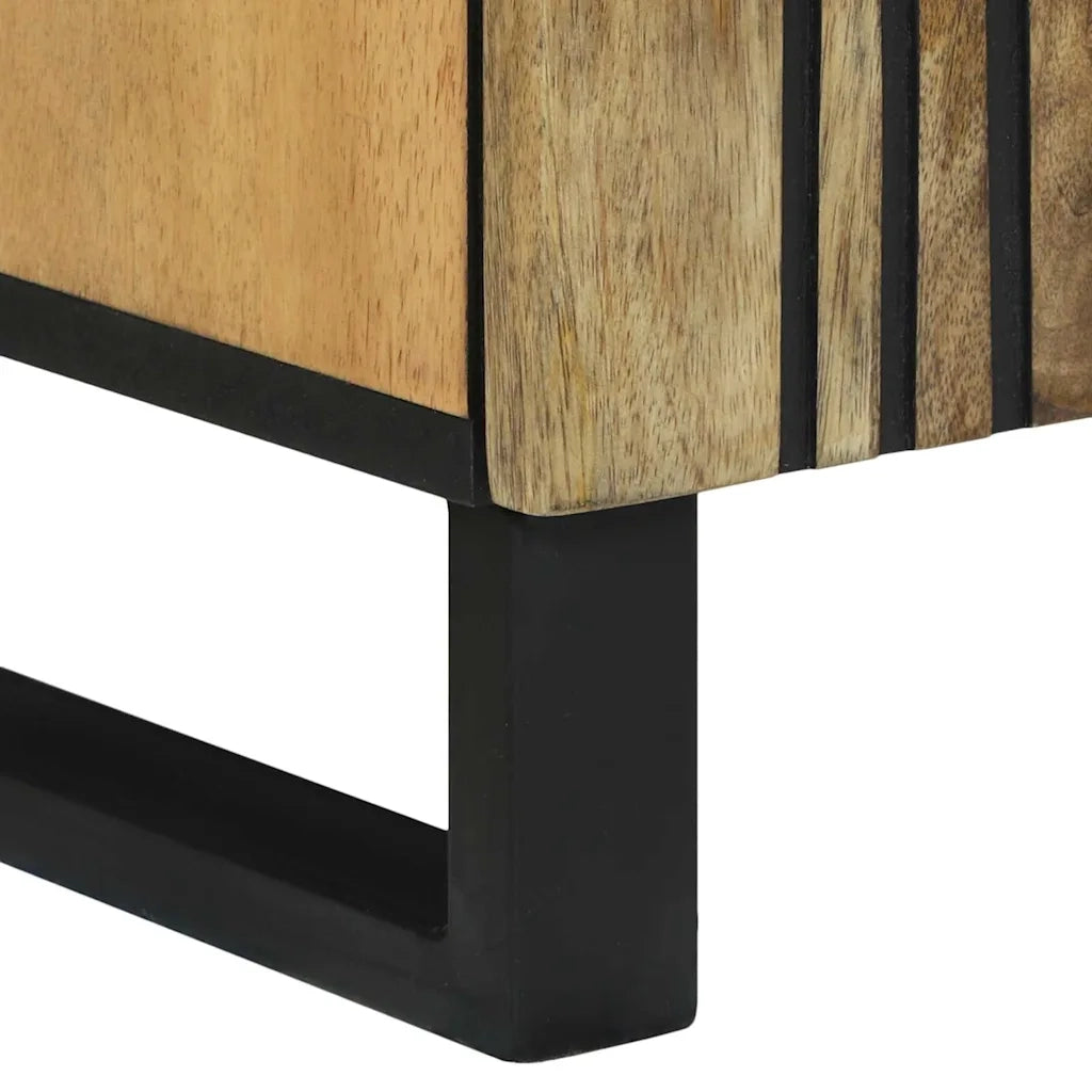 Credenza-Buffet-Armadio da cucina Marrone 60 x 33.5 x 75 cm Legno massello di mango 671848