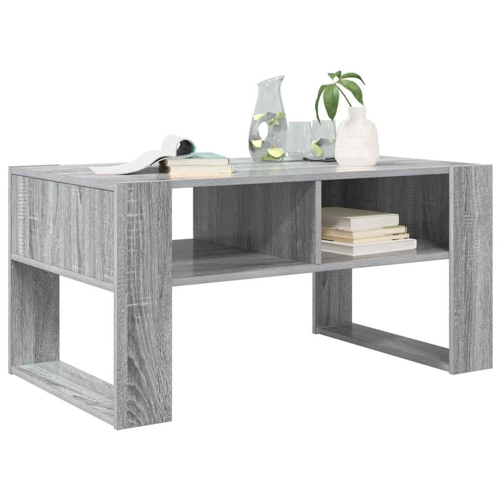 Tavolino da salotto | Tavolino da caff¨¨ | Tavolino da Soggiorno Grigio Sonoma 92 x 53 x 45 cm