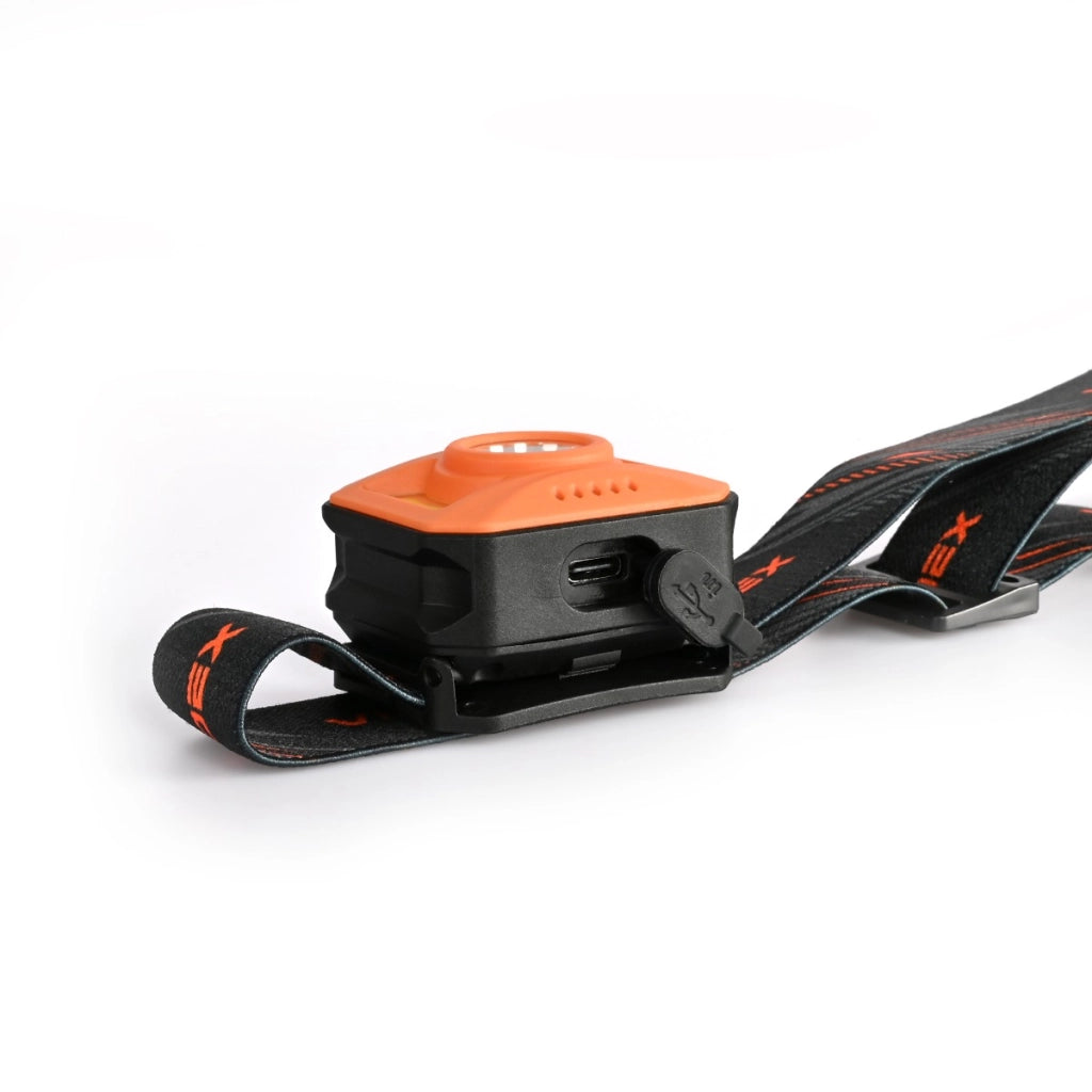 Lampada frontale Videx VLF-H085-OR 400lm 110m IP65 USB-C