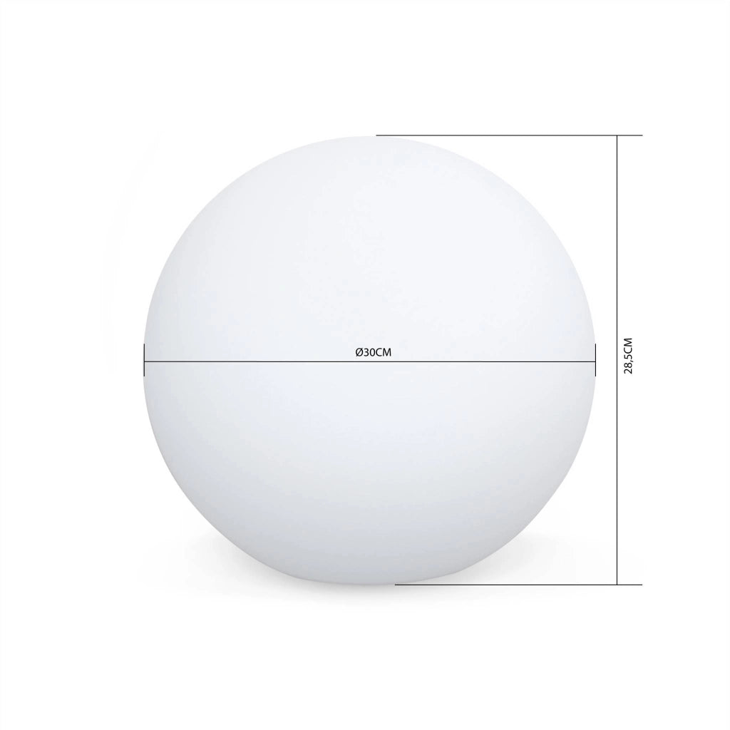 Palla luminosa a led senza fili, per interni/esterni, 16 colori