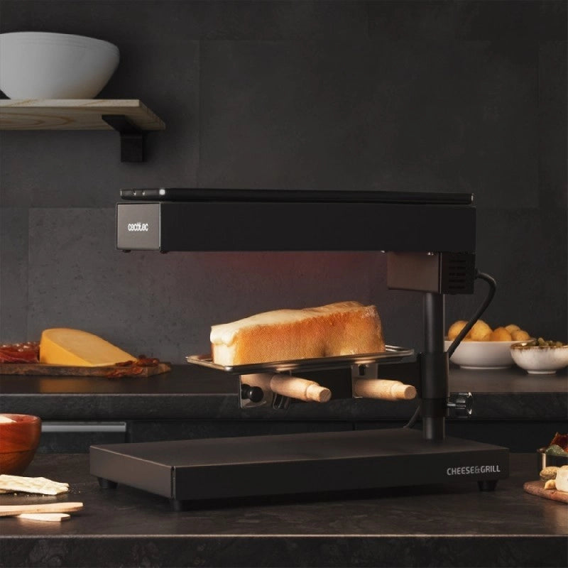 CECOTEC 03081 - Raclette Cheese&Grill 6000 Black