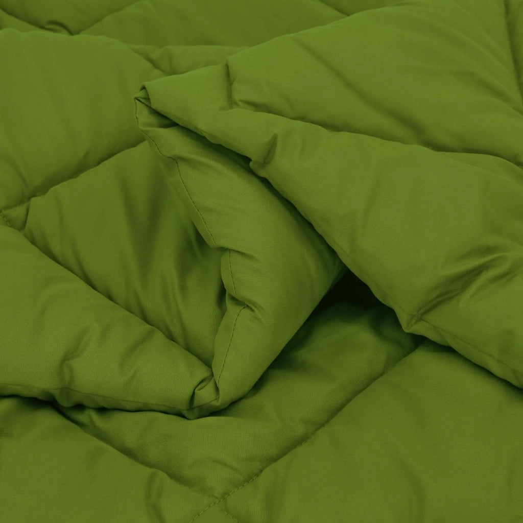Piumone | Duvet Invernale Verde 200 x 220 cm Microfibra