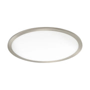 Faretto Ad Incasso Moderno Fueva Flex Alluminio Nichel Satinato Led 22W