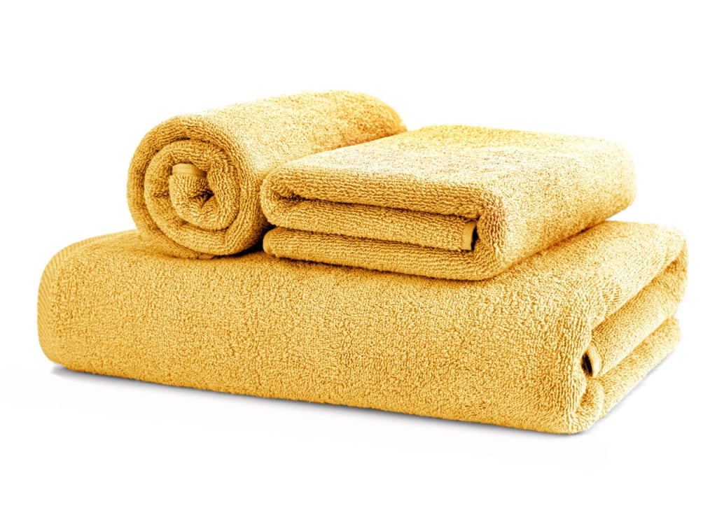 Asciugamani Salvietta Bagno In Morbida Spugna Modello Sophie Colore Gold - Salvietta - Gold
