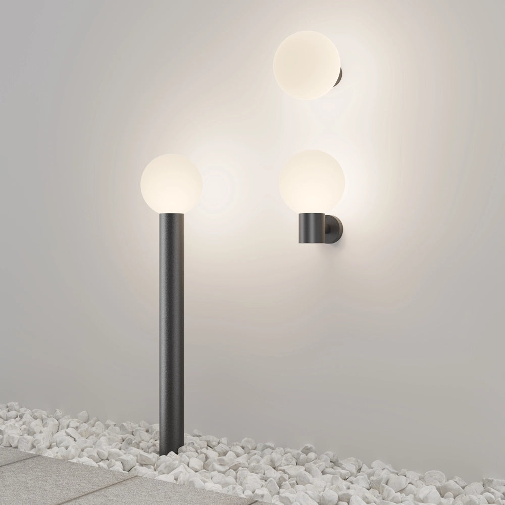 Applique esterna Maytoni Bold O598WL-01B1 nero IP54