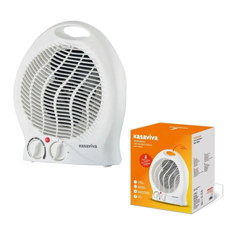 Termoventilatore Caldobagno Scirocco Bianco 2000 Watt