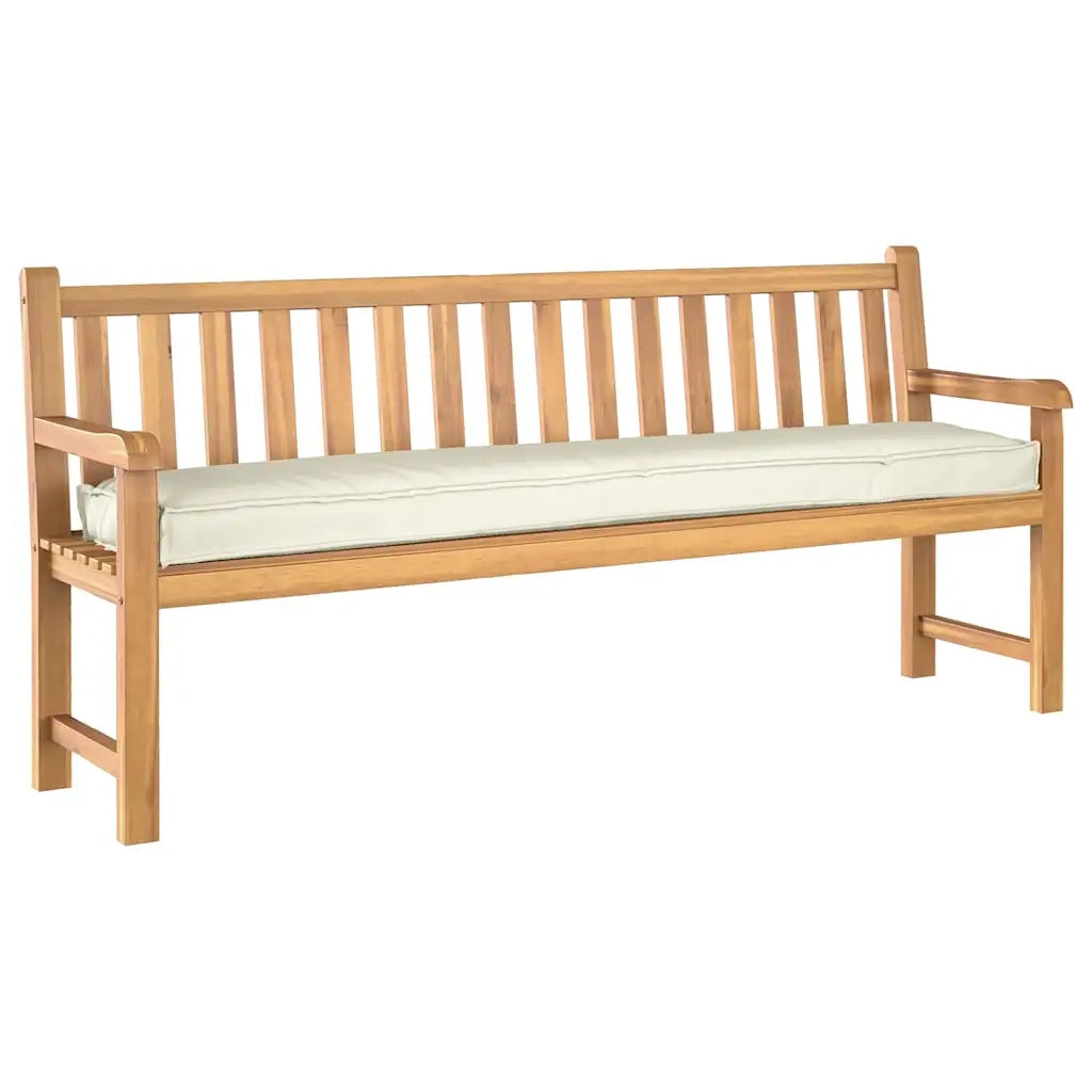 Cuscino per pallet Crema 200 x 40 x 8 cm Tessuto Oxford 42001680