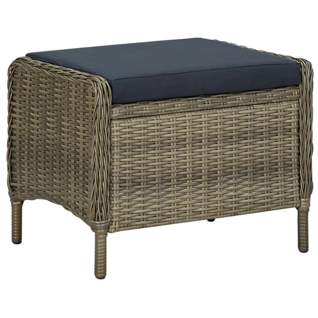 Set Mobili da Pranzo per Giardino 7 pz Marrone 3068787