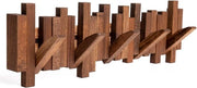 Porta-armadio in legno naturale - design innovativo - 1 pezzo - marrone scuro