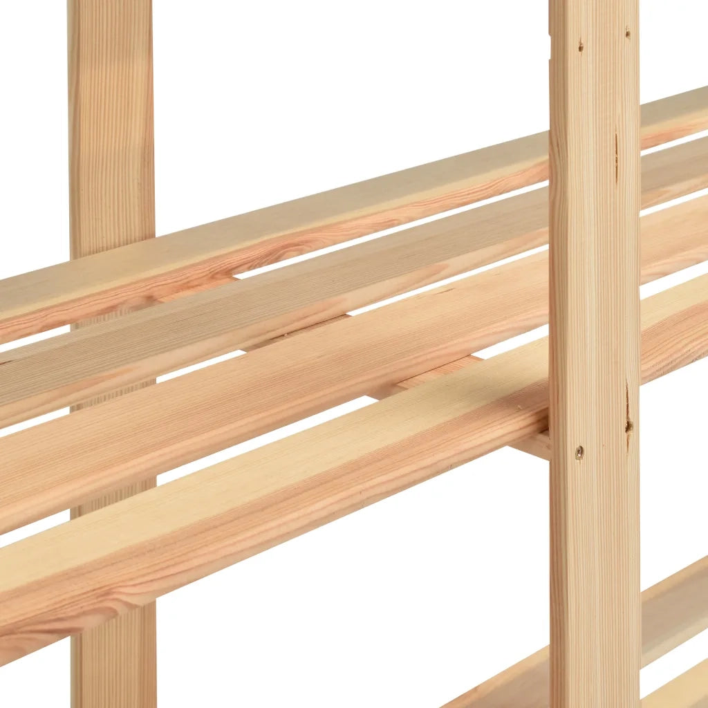 Scaffale a 5 Livelli 170x38x170 cm in Massello di Pino 500 kg CFW4772617
