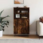 Credenza-Buffet-Armadio da cucina Rovere Fumo 60x36x110 cm in Legno Multistrato 568520
