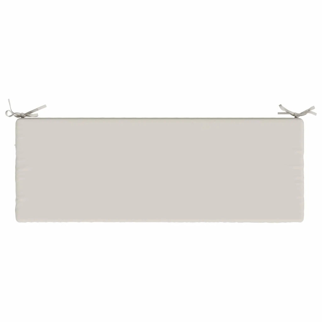 Cuscino per panchina SOEST 100% Poliestere Bianco 948854