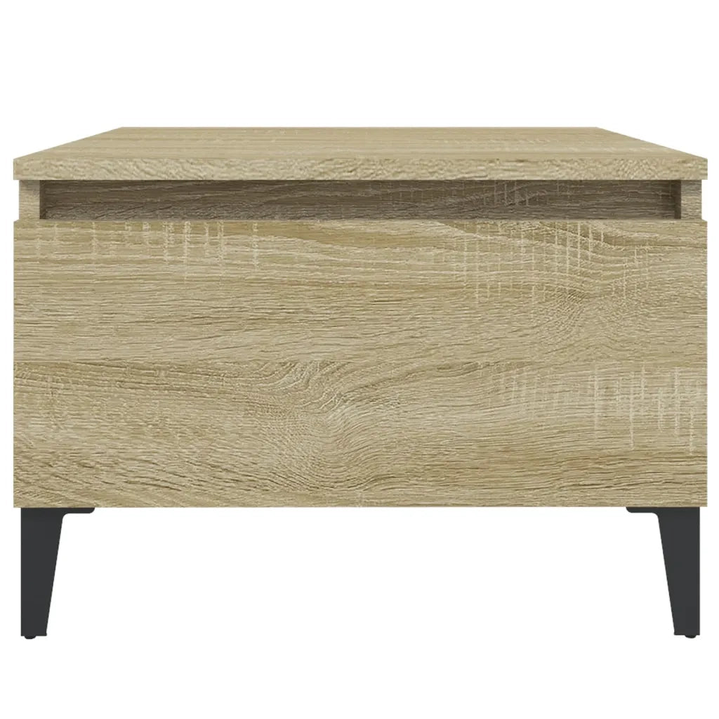 Tavolini 2pz Rovere Sonoma 50x46x35 cm in Legno Multistrato 819523