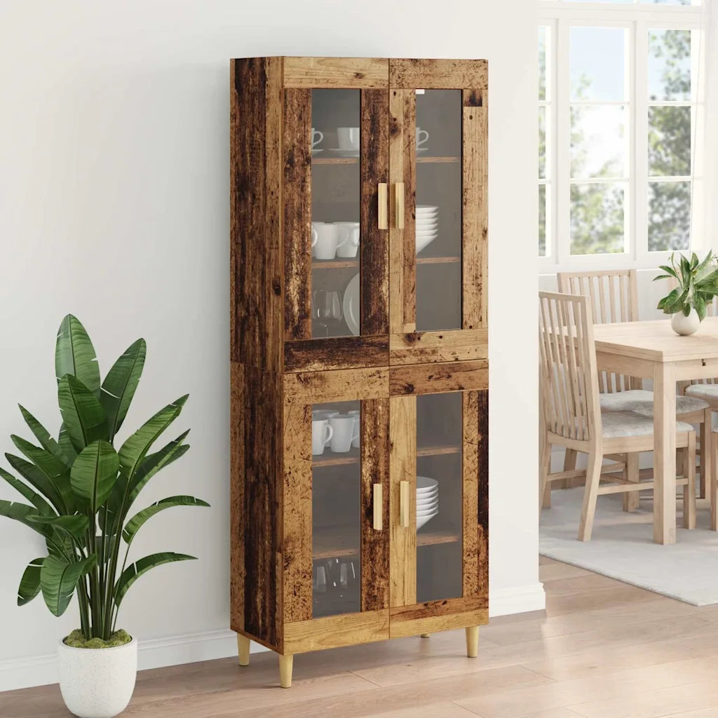 Credenza Legno vecchio 69,5 x 34 x 180 cm Legno multistrato 3415753