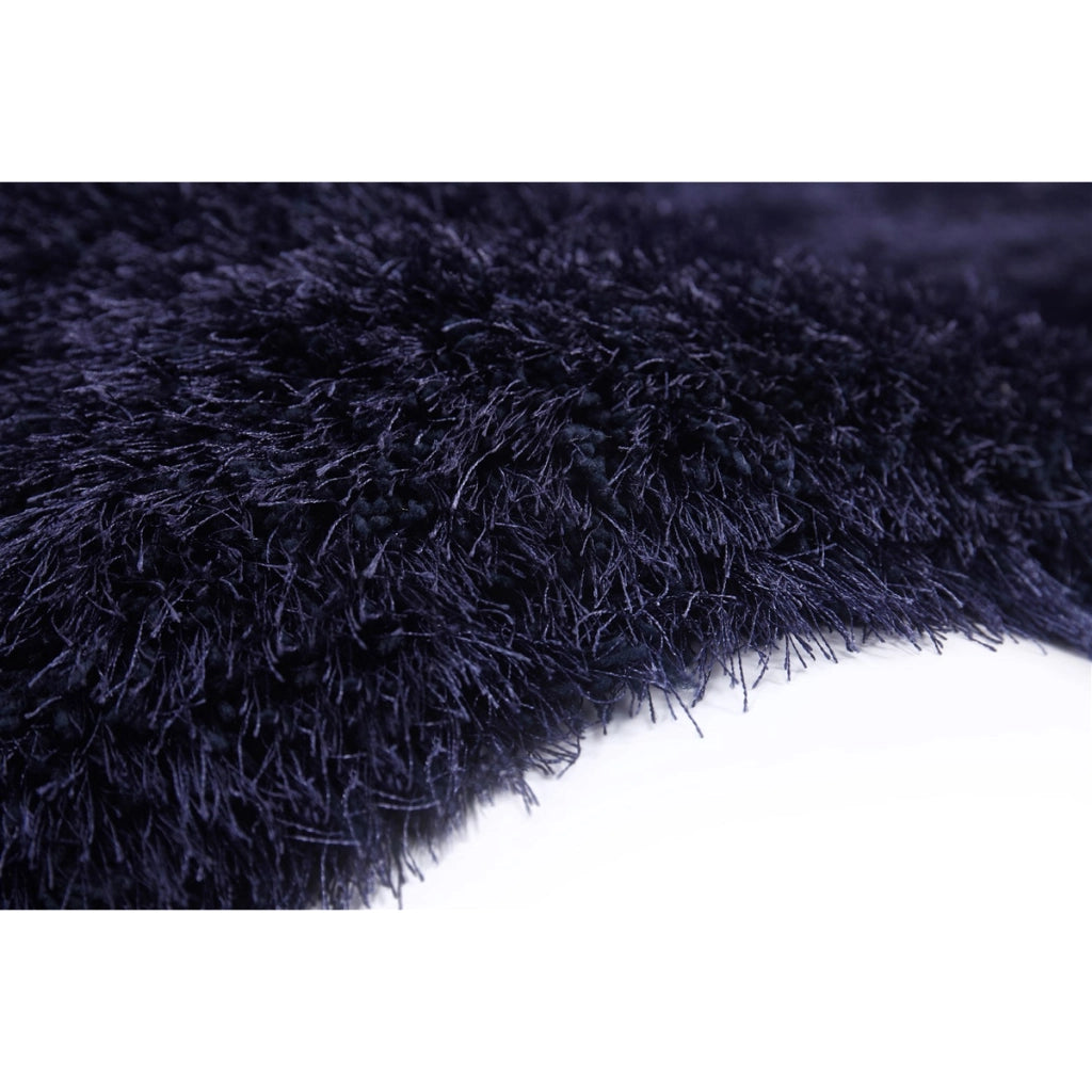 Tappeto a pelo lungo Cosy 400 in blu scuro