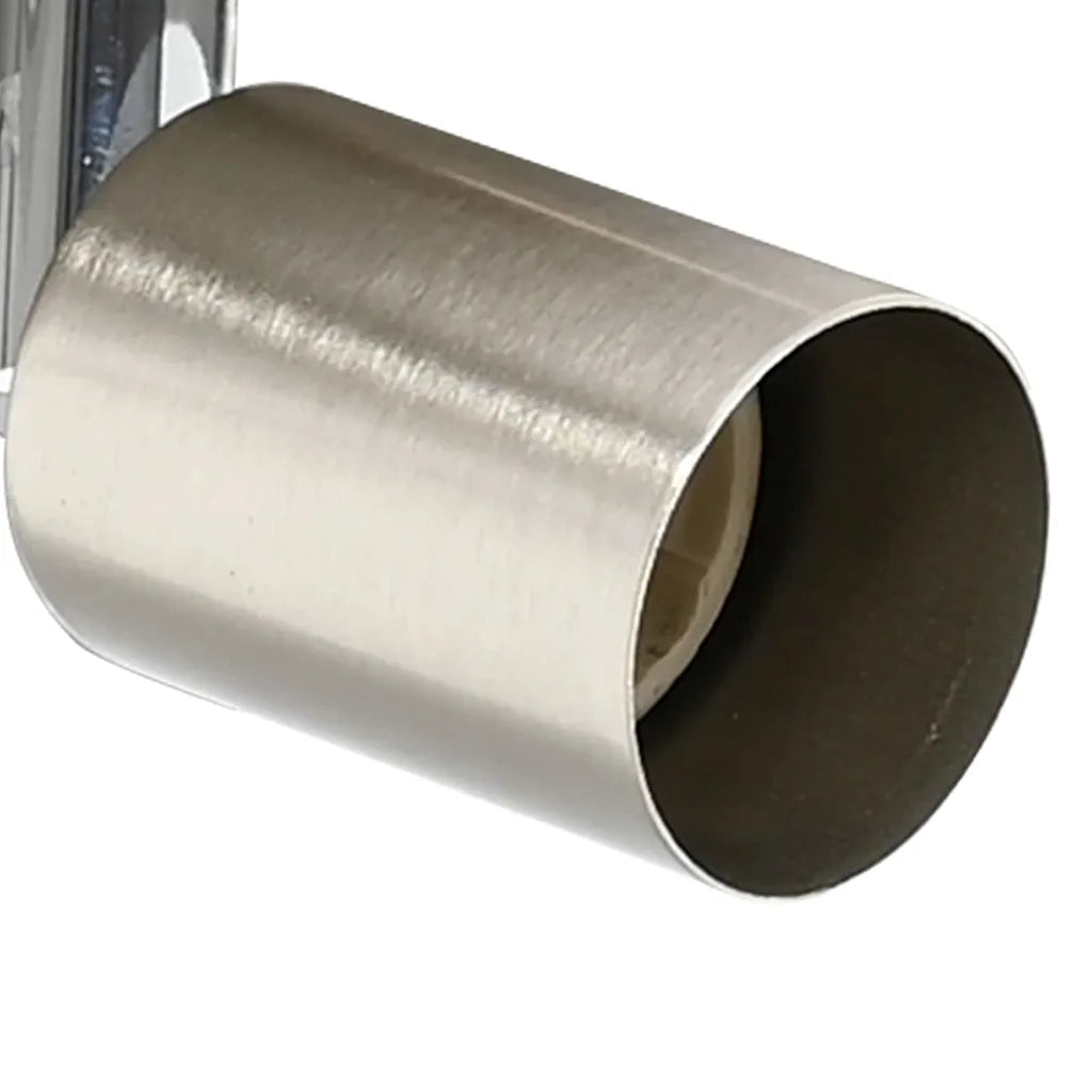 Faretto da soffitto con i riflettori Nichel 12 x 8 cm Acciaio 4108208