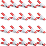 Set di viti a clip 5 cm heavy duty - Pacchetto da 20 viti metalliche per foto e sfondi, vele, campeggio, lavorazione del legno e modellismo