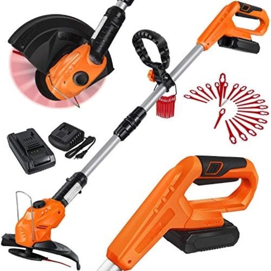 Aspirapolvere elettrico per erbacce - Aspirapolvere elettrico per giardinaggio - Aspirapolvere elettrico - Arancione
