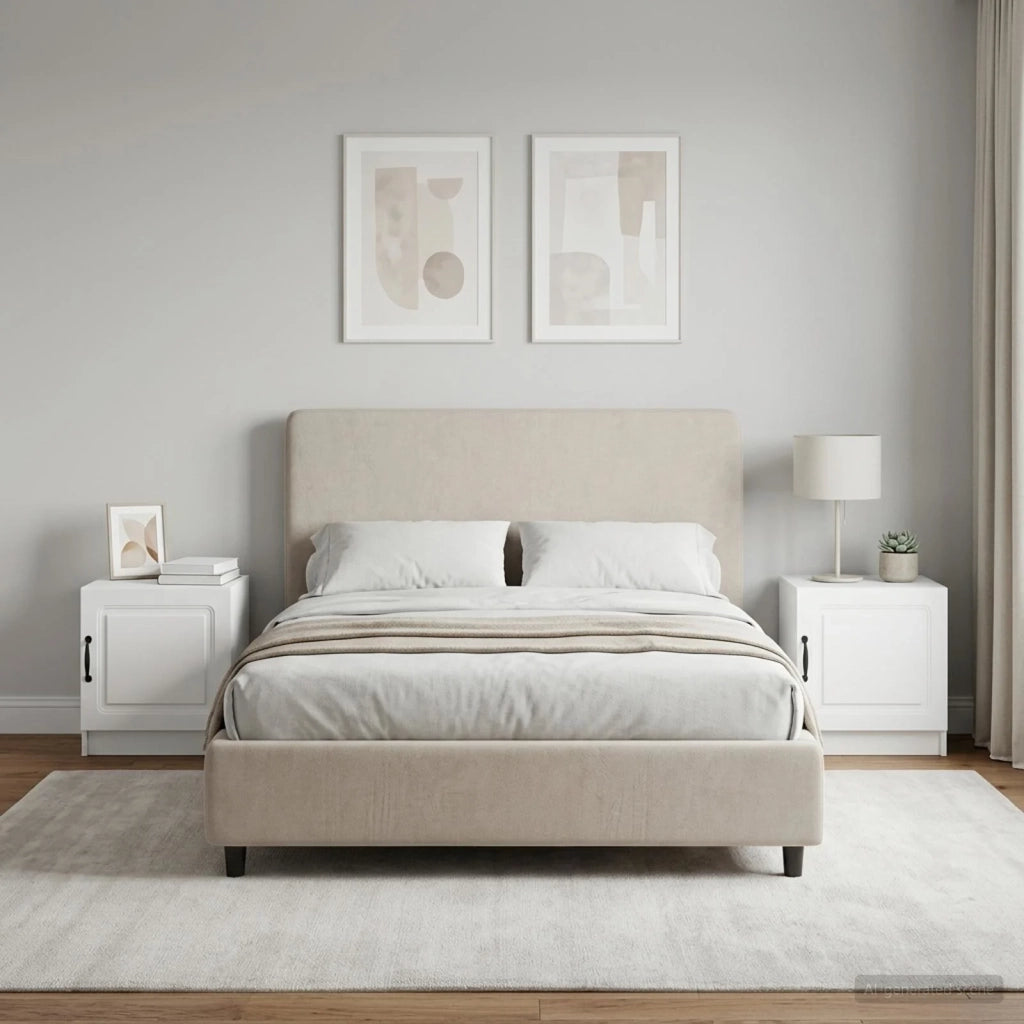 Armadio da Notte 2 pcs Bianco 43 x 34,5 x 47 cm 895716