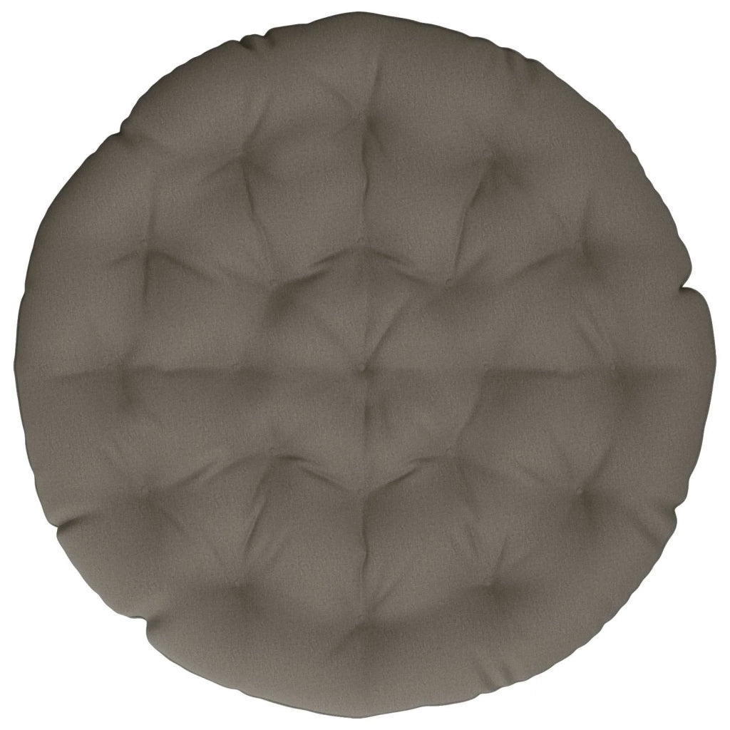 Cuscino per Sedia Papasan VIANEN 100% Poliestere Grigio 953984