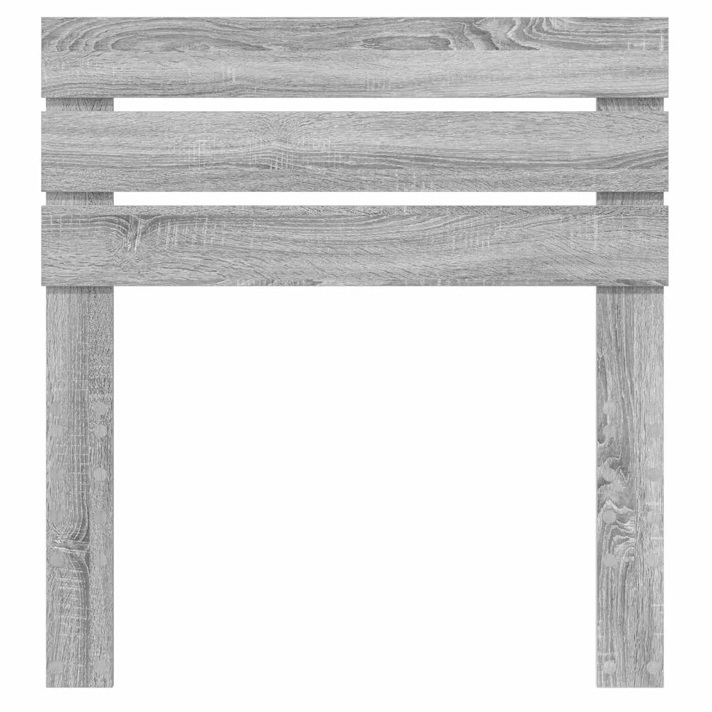 Testiera | Testata Grigio Sonoma Legno multistrato