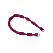 Catena antifurto in acciaio zincato con guaina in plastica maglia quadra +misure MM 8 X CM 120