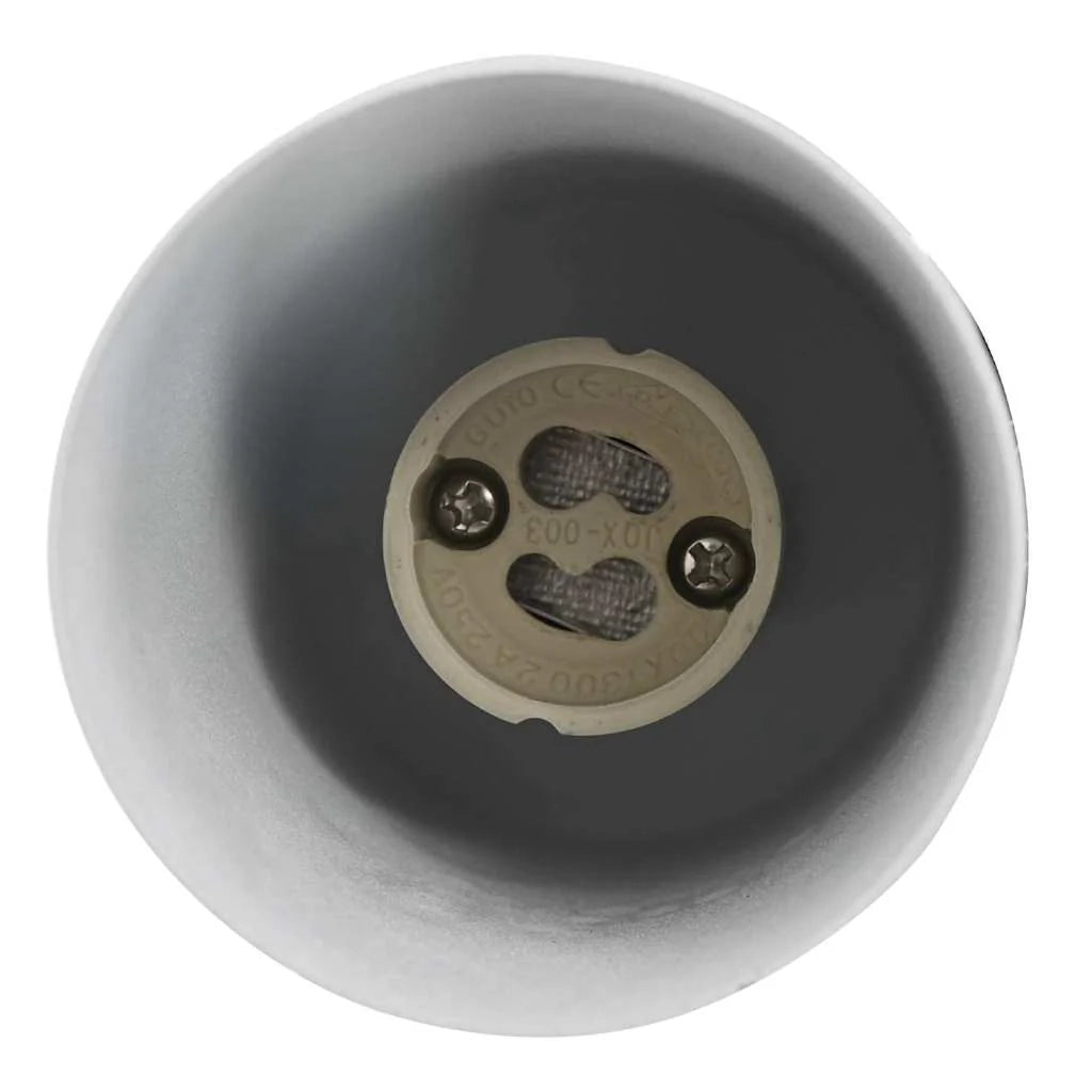 Faretto da soffitto moderno orientabile 26 x 5,5 x 16,5 cm in metallo bianco 02_0058303