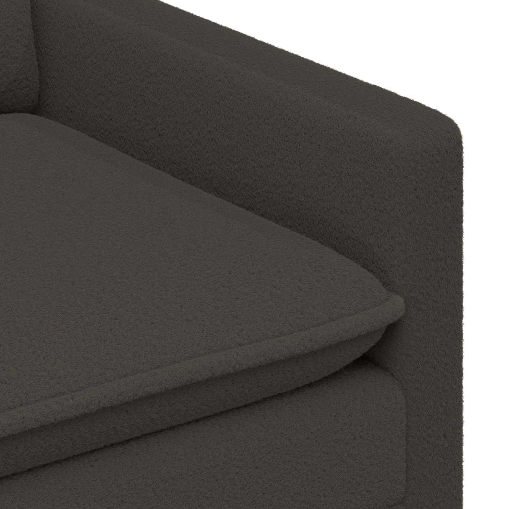 Divano Grigio Scuro 156 x 81 x 87,5 cm Tessuto 42028852