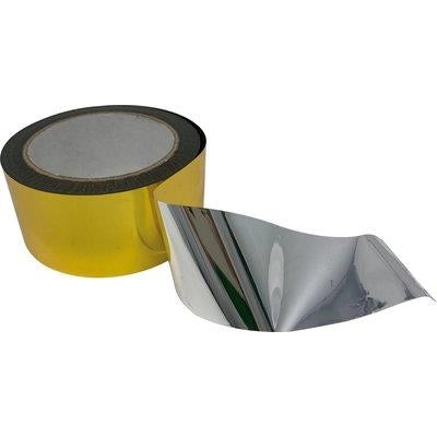 SPAVENTA VOLATILI A NASTRO BIMETALLICO STARS - MM 50 MT 100 IN EXPO- 30 pezzi