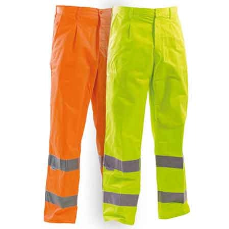 PANTALONE ALTA VISIBILITA' Tg. L - Col. Giallo