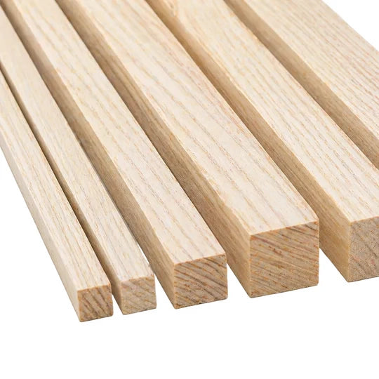 listelli piallati frassino 30 x 50 x 2400 mm 1 pz.