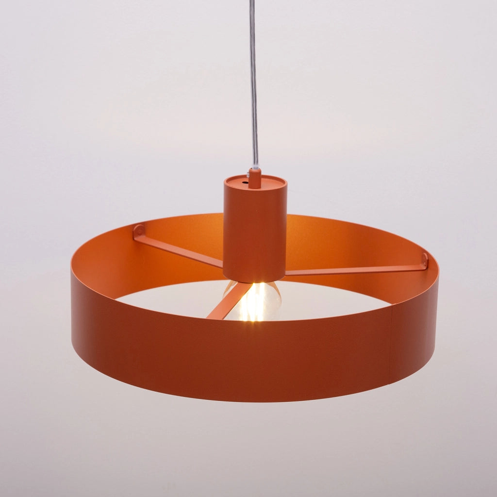 Lampada a sospensione industriale mattone Ø35 E27 Sigma