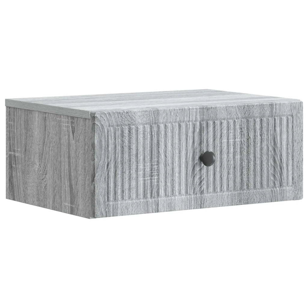 Armadio da Notte Grigio Sonoma 49 x 34,5 x 20 cm 897947