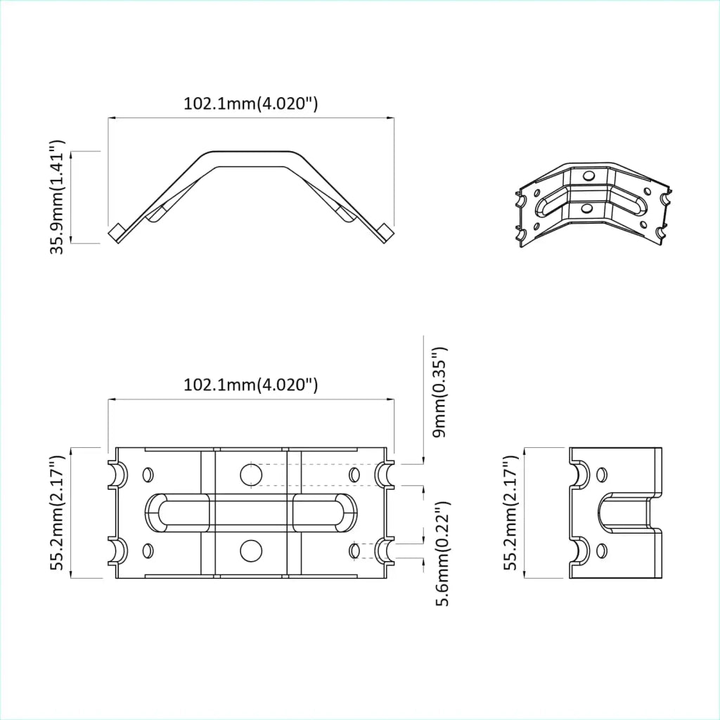 Supporto 212 pcs Zincato 106 x 55 x 1,5mm Acciaio 864588