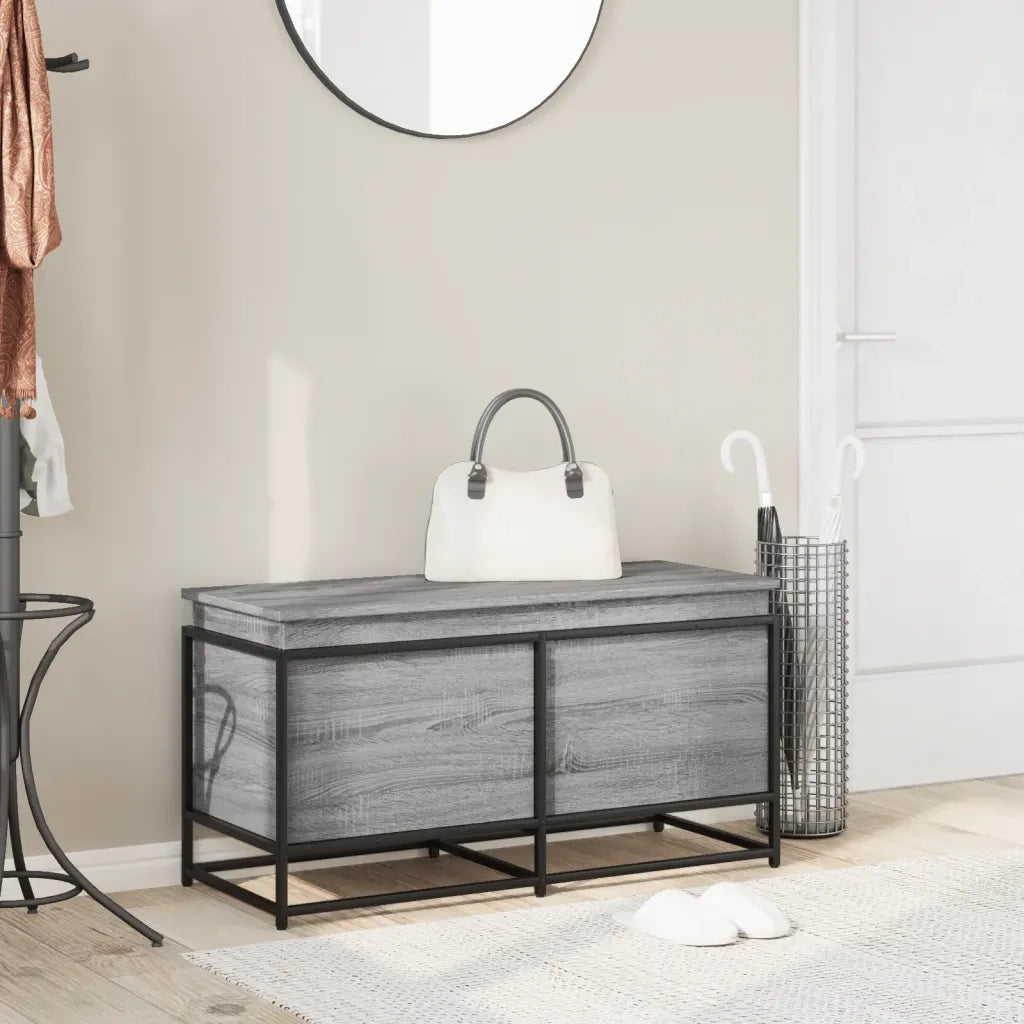 Contenitore con Coperchio Grigio Sonoma 100x40x51,5 Truciolato CFW8938920