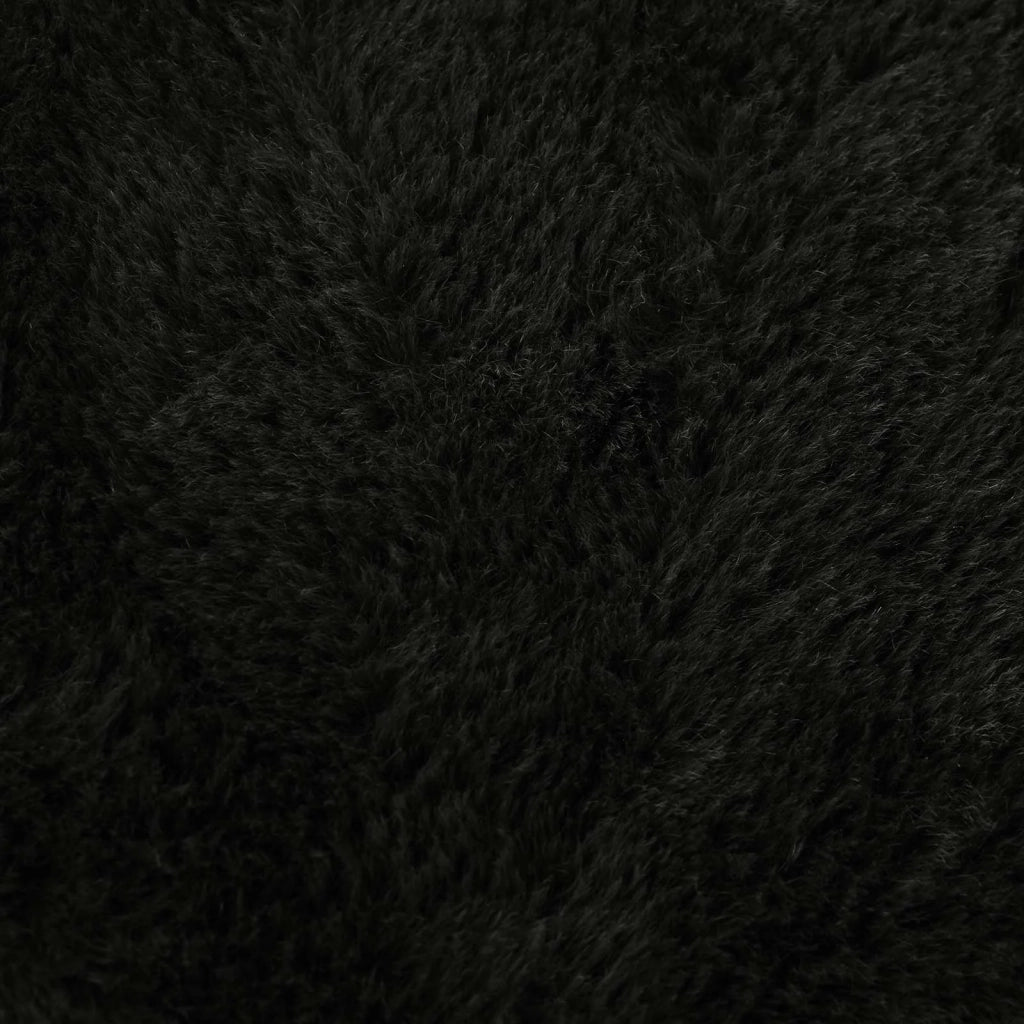 Federa 2 pz HOUTEN Nero 45 x 45 cm Pelliccia di Coniglio Finta 918922
