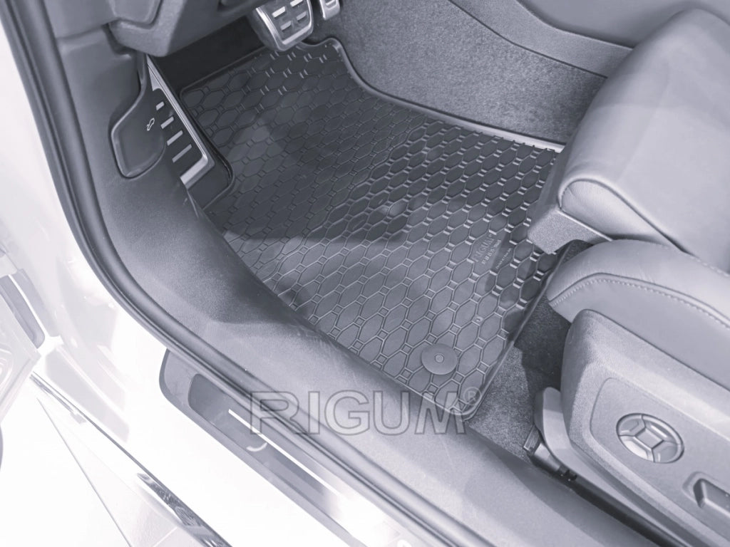 RIGUM906615 Tappeti per Auto Gomma Audi A5 (FU) B10 Berlina E Avant dal 2025-,MHEV e PHEV, A6 (C9) (FU) MHEV dal 2024-
