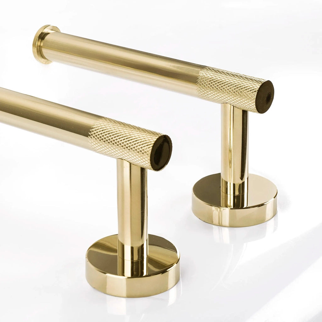 Set Accessori Da Bagno Grid Gold 4 Pezzi