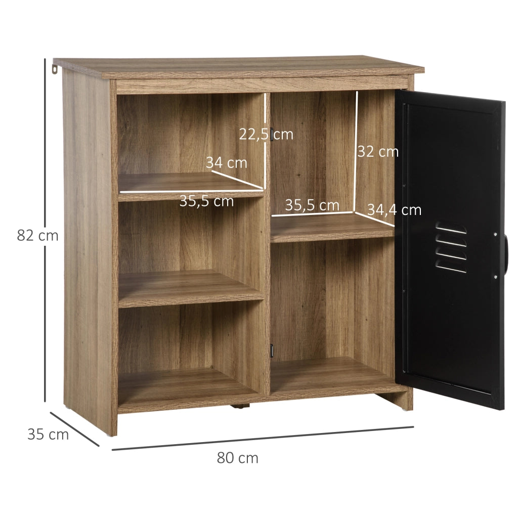 Tavolo da pranzo ¨C Minimal ¨C Legno e metallo nero