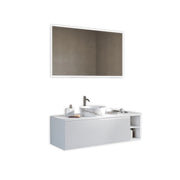 Composizione 5 pezzi VENERE bianco opaco