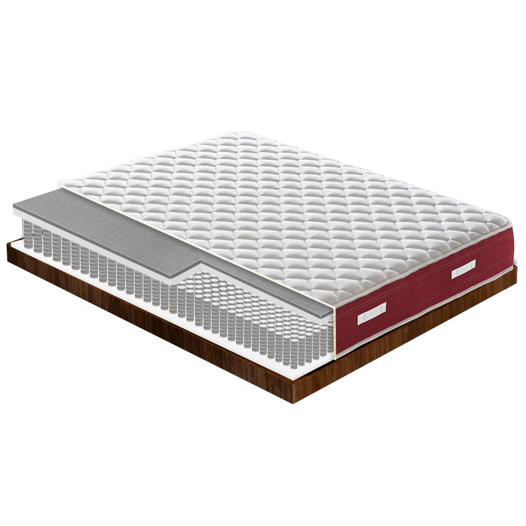 Materasso Matrimoniale 200x200 a Molle insacchettate e memory foam  9 zone differenziate