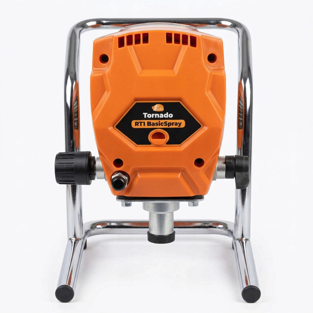 Pompa Airless Rosfix Tornado RT1 BasicSpray – 950W 3300 PSI | Ugello 517, 2L/min | Verniciatura Pareti e Soffitti