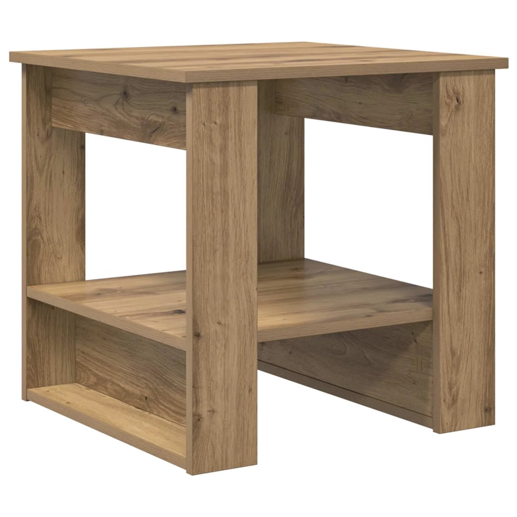 Tavolino da salotto Rovere artigianale 51 x 50 x 50 cm 8000203