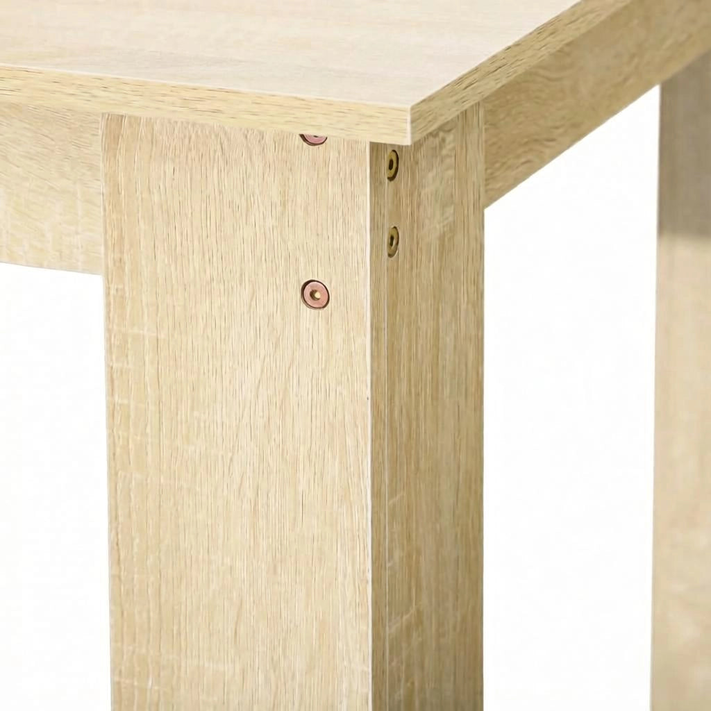 Elegante tavolo da pranzo, tavolo da pranzo moderno dal design centrale, versatile tavolo da soggiorno (solo tavolo da pranzo)