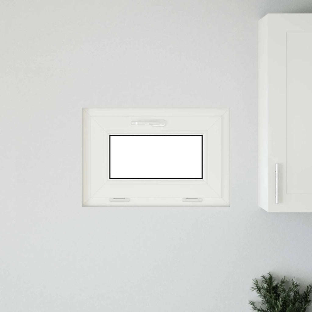 Finestra per Soffitta RISOR 60 x 40 cm PVC e Vetro Bianco 42047221