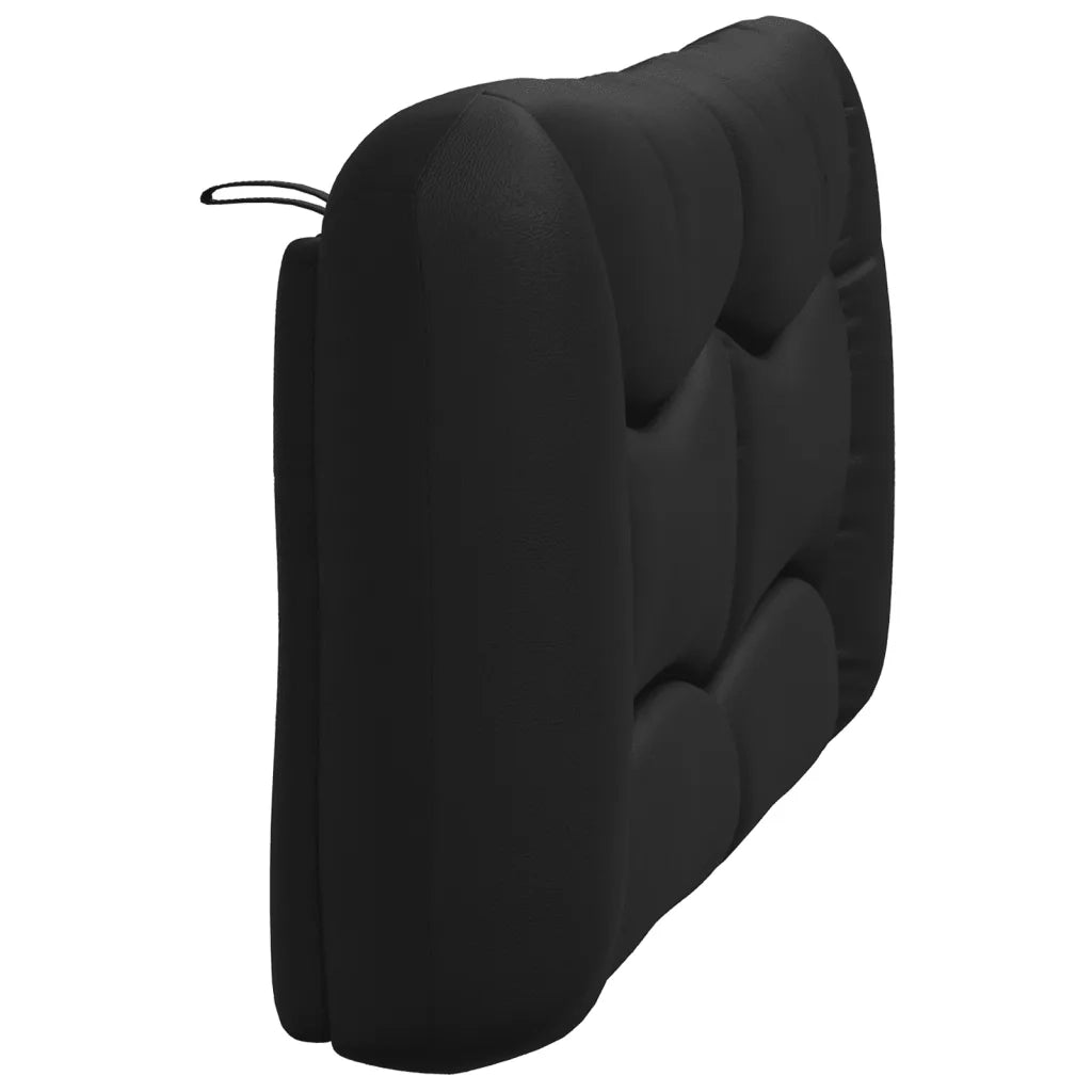 Cuscino Testiera Hvar Nero 120 cm in Similpelle 374568