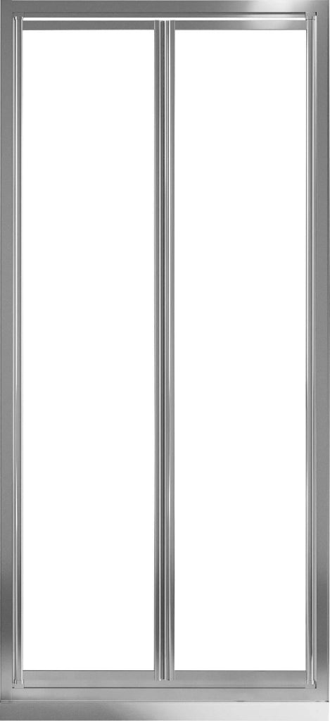 Porta Doccia 75 cm 2 Ante Battenti in Cristallo Trasparente 4mm H185 Fosterberg Skagen